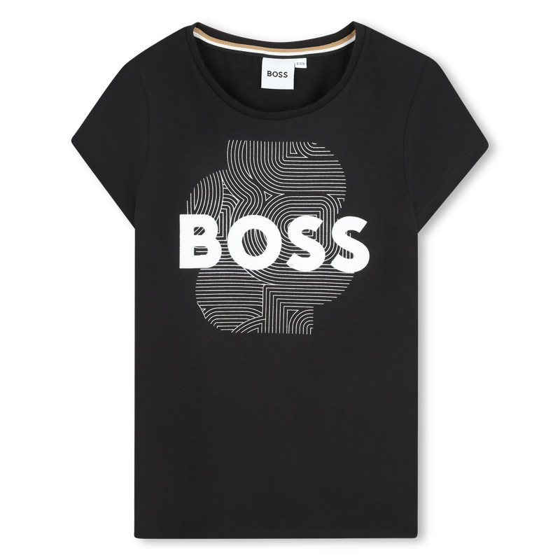 T-shirt a maniche corte BOSS 
                        BAMBINA