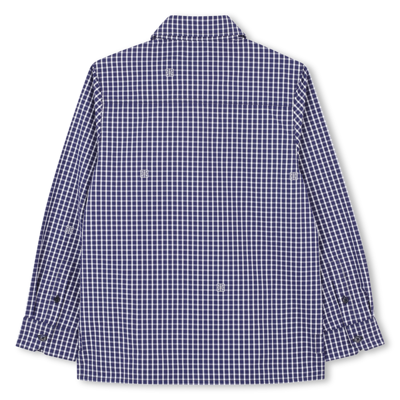 Camicia in cotone jacquard GIVENCHY 
                        RAGAZZO