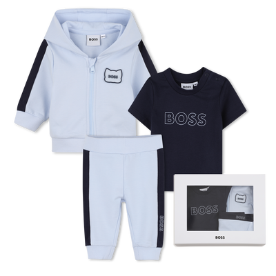 SET CARDIGAN + PANTALONI + T-SHIRT BOSS RAGAZZO