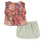Top + pantaloni a sbuffo CHLOE 
                    BAMBINA