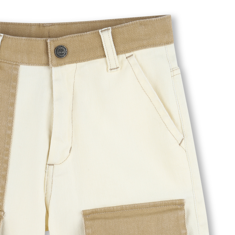 Pantaloncini regolabili twill TIMBERLAND 
                        RAGAZZO