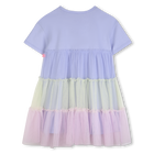 Abito bi-materiale BILLIEBLUSH 
                    BAMBINA