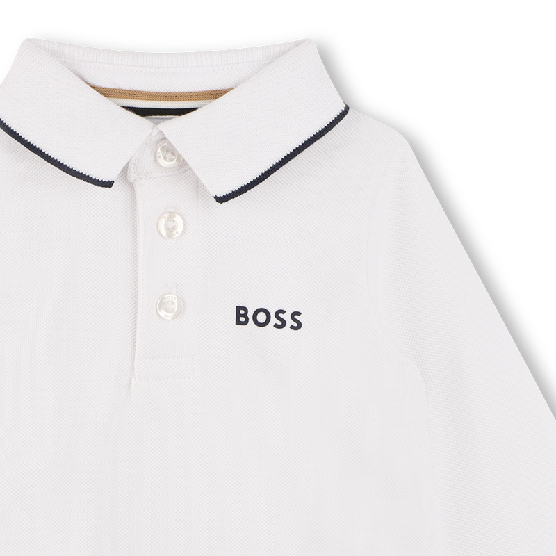 Polo a maniche lunghe BOSS 
                        RAGAZZO