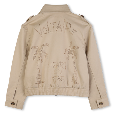 GIACCA CON ZIP ZADIG & VOLTAIRE BAMBINA