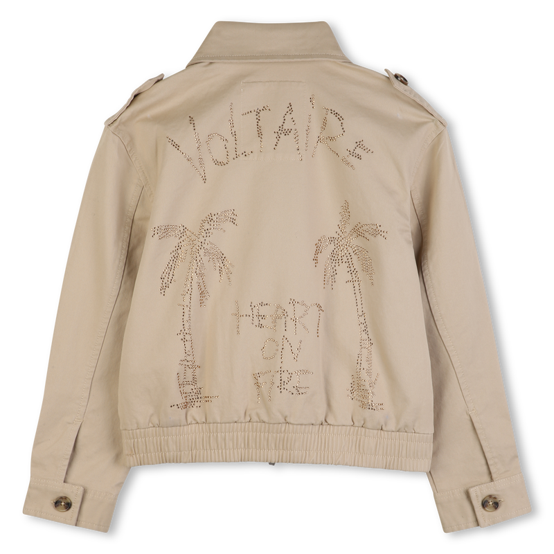 GIACCA CON ZIP ZADIG & VOLTAIRE 
                        BAMBINA
