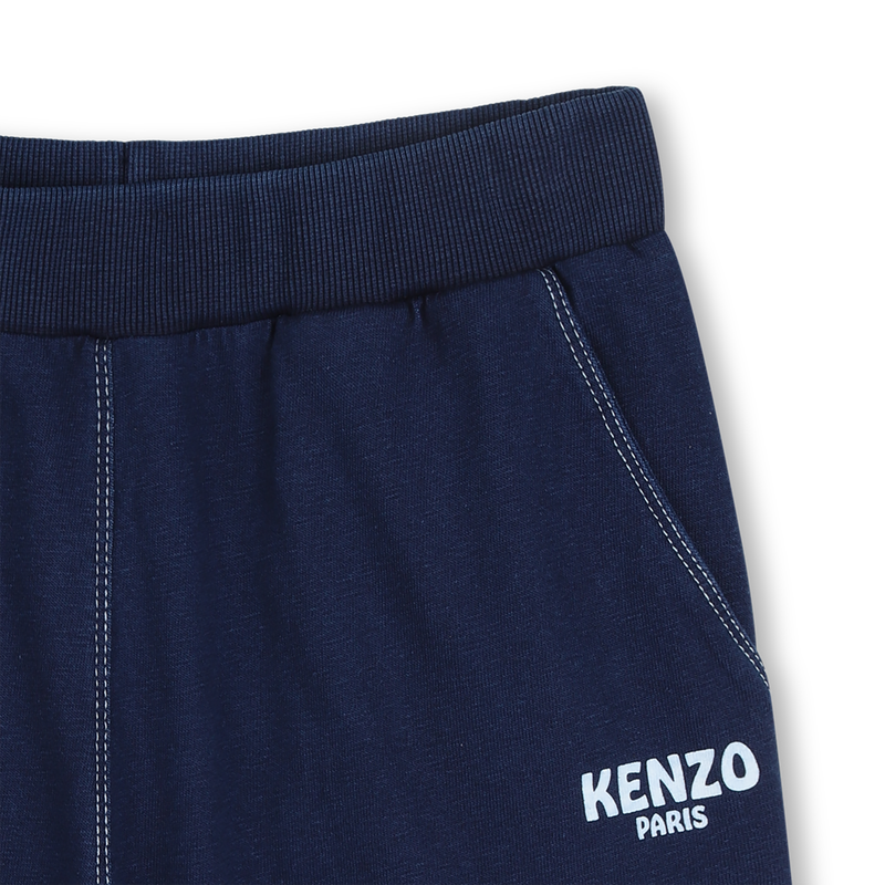 BERMUDA ELASTICIZZATO IN VITA KENZO KIDS 
                        RAGAZZO