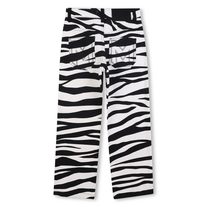 Pantaloni in twill MARC JACOBS 
                        BAMBINA