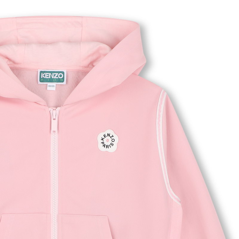 Cardigan con cappuccio KENZO KIDS 
                        BAMBINA