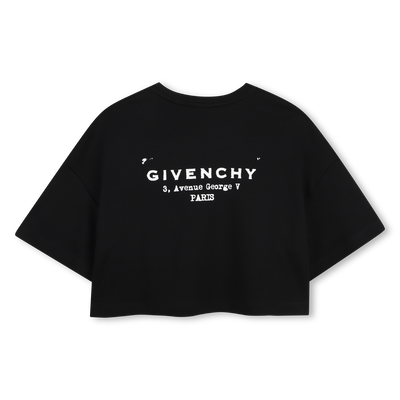 T-SHIRT A MANICHE CORTE GIVENCHY BAMBINA
