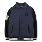 Bomber in poliestere KARL LAGERFELD KIDS 
                    RAGAZZO