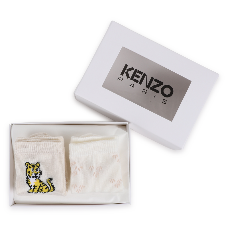 SET DI 2 PAIA DI CALZINI KENZO KIDS 
                        UNISEX