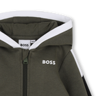 Cardigan con cappuccio BOSS 
                    RAGAZZO