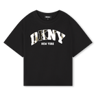 T-shirt a maniche corte DKNY 
                    BAMBINA