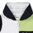 Cardigan con cappuccio BOSS 
                    RAGAZZO