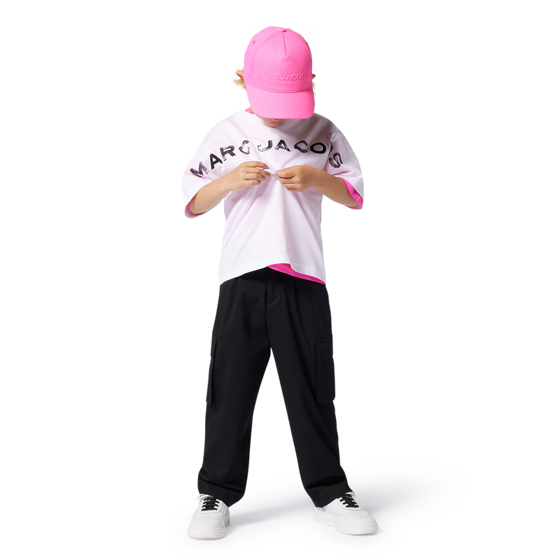 Cappello regolabile in cotone MARC JACOBS 
                        BAMBINA