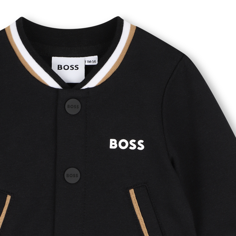 Set t-shirt + pantaloni + cardigan BOSS 
                        RAGAZZO