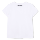 T-shirt illustrazione choupette KARL LAGERFELD KIDS 
                    BAMBINA