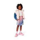 Gonna plissettata lucida BILLIEBLUSH 
                    BAMBINA