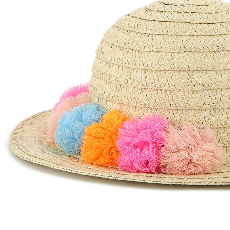 Cappello iridescente e pompon BILLIEBLUSH 
                        BAMBINA