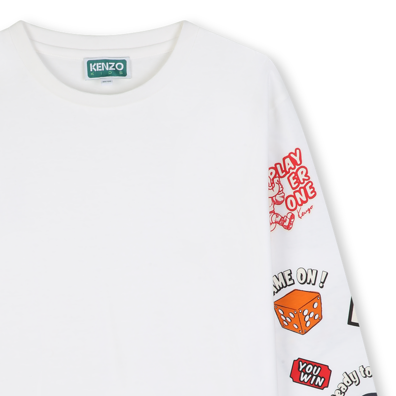 Maglietta a maniche lunghe KENZO KIDS 
                        RAGAZZO