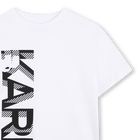 T-shirt stampata KARL LAGERFELD KIDS 
                    RAGAZZO