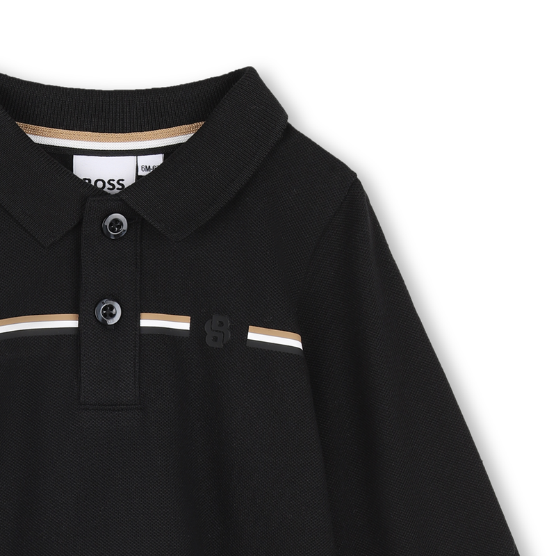 Polo a maniche lunghe BOSS 
                        RAGAZZO