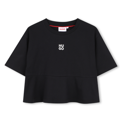 T-shirt a maniche corte HUGO BAMBINA