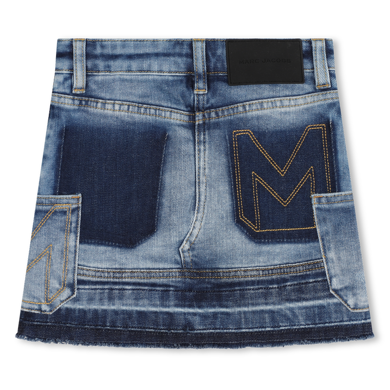 Gonna in jeans consumati MARC JACOBS 
                        BAMBINA
