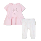 Set abito e leggings KARL LAGERFELD KIDS 
                    BAMBINA
