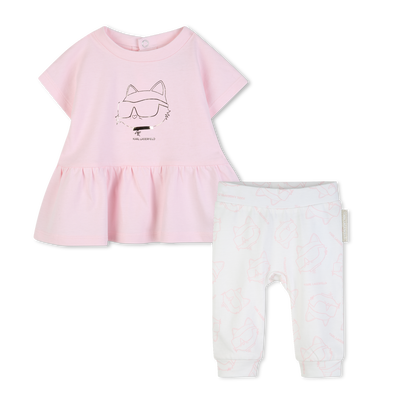 SET ABITO E LEGGINGS KARL LAGERFELD KIDS BAMBINA