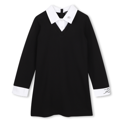 Abito a maniche lunghe KARL LAGERFELD KIDS BAMBINA