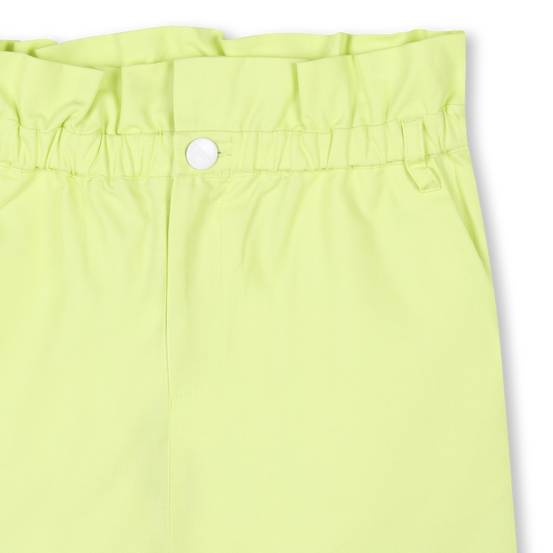 Shorts in cotone e lino DKNY 
                        BAMBINA