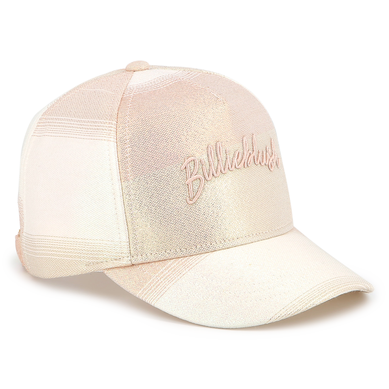 Cappello metallizzato ricamato BILLIEBLUSH 
                        BAMBINA
