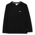 T-shirt a maniche lunghe, NERO, hi-res