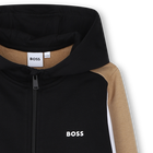 Cardigan con cappuccio BOSS 
                    RAGAZZO