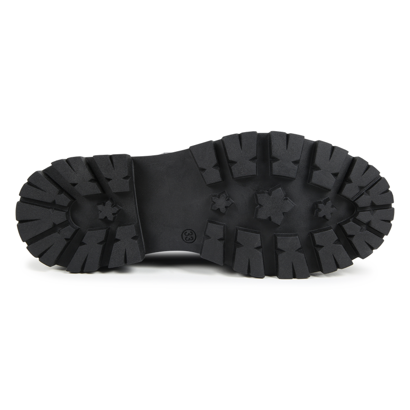 Stivaletti di pelle con stampa ZADIG & VOLTAIRE 
                        BAMBINA