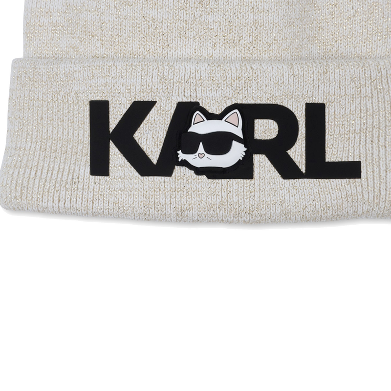 Set cappello + scaldacollo KARL LAGERFELD KIDS 
                        BAMBINA