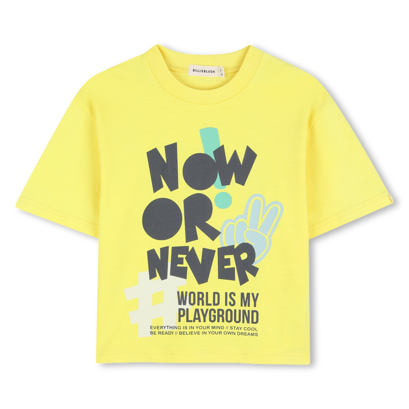 T-SHIRT MANICA CORTA BILLIEBLUSH 
                        RAGAZZO