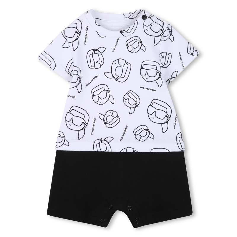 TUTA A MANICHE CORTE KARL LAGERFELD KIDS 
                        RAGAZZO