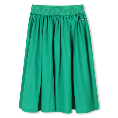 Gonna midi vita elasticizzata DKNY BAMBINA