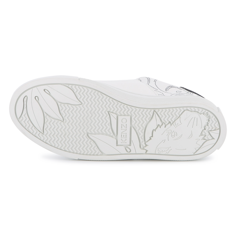 Scarpe da ginnastica in pelle bovina KENZO KIDS 
                        UNISEX