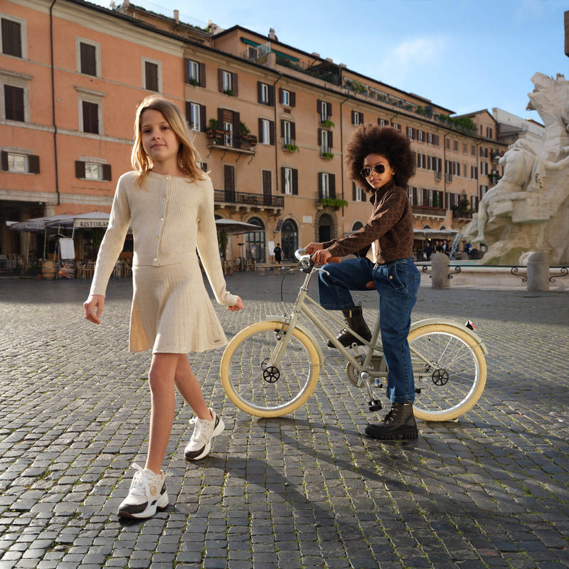 T-shirt in jersey a maniche lunghe MICHAEL KORS 
                        BAMBINA