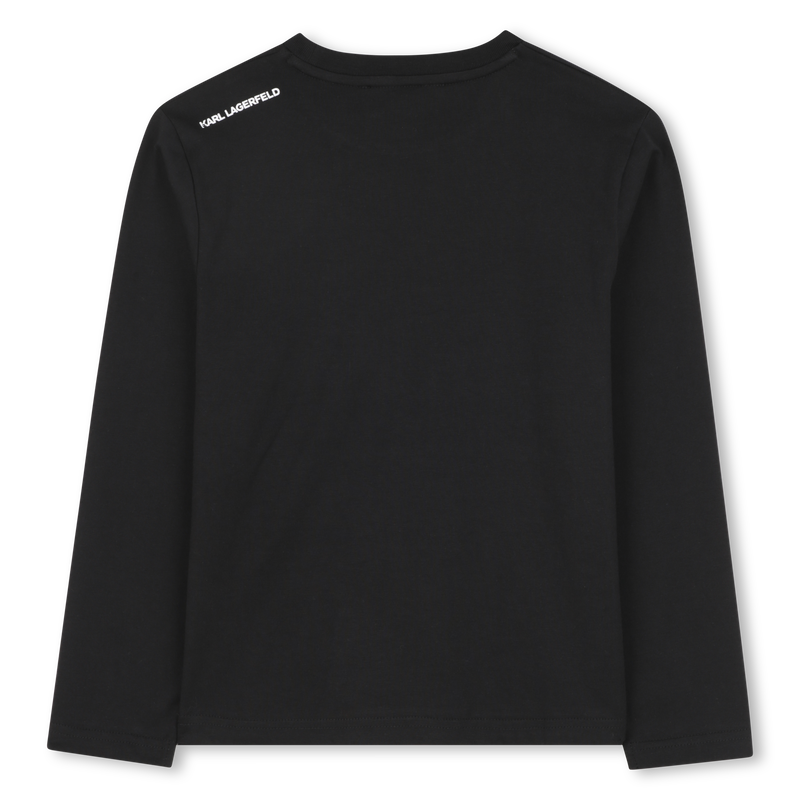 T-shirt a maniche lunghe KARL LAGERFELD KIDS 
                        RAGAZZO