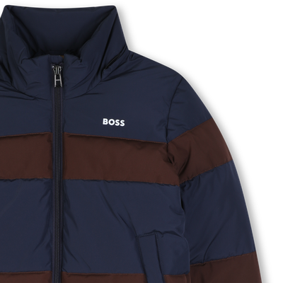 Giacca a vento con cappuccio BOSS RAGAZZO