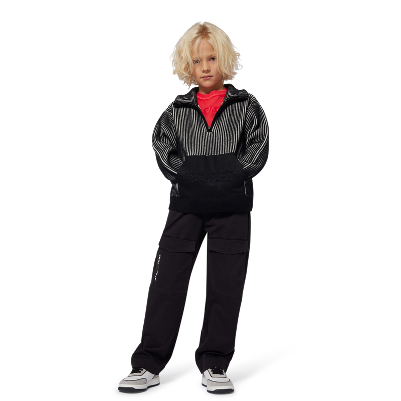 Pantaloni in twill MARC JACOBS 
                        RAGAZZO