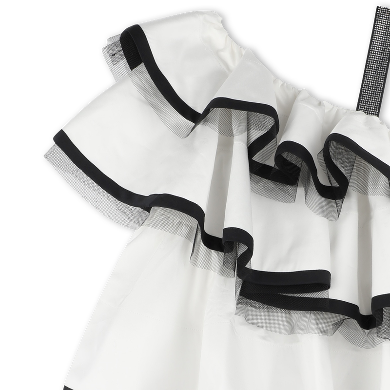 Vestito cerimonia con volant MARC JACOBS 
                        BAMBINA