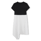 Vestito cerimonia bimateriale DKNY 
                    BAMBINA