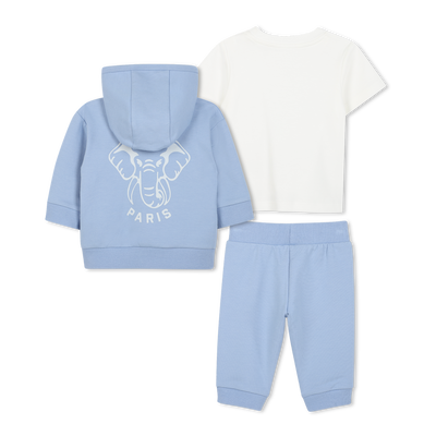 Set da jogging in cotone KENZO KIDS UNISEX