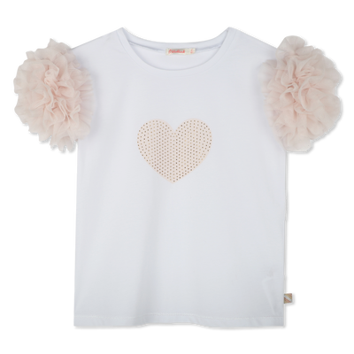 T-shirt da cerimonia volant BILLIEBLUSH BAMBINA