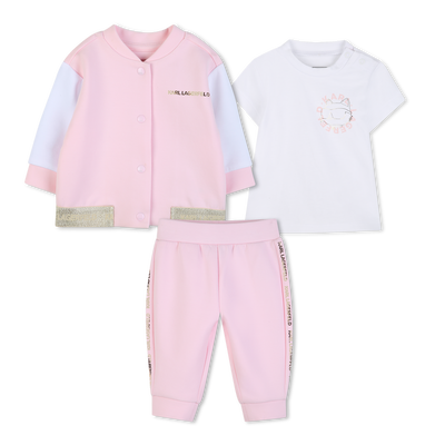 JOGGER SET KARL LAGERFELD KIDS BAMBINA